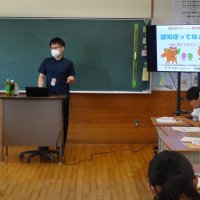 １学年登校日　認知症サポーター養成講座