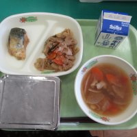 今日の給食「鏡開きメニュー」