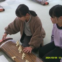 ４・５・６年生！箏の出前授業