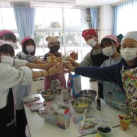 パフェとたこ焼き