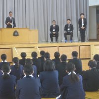 令和７年度がスタート　～新任式・始業式～