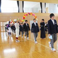 桂中学校へようこそ　～授業参観＆新入生歓迎会～