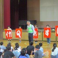 不審者対応訓練と防犯教室