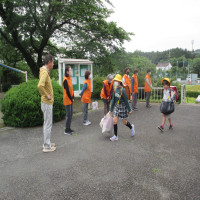 更生保護女性会あいさつ運動
