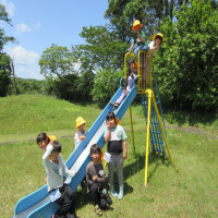 1年生親水公園へ