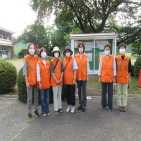 更生保護女性会あいさつ運動