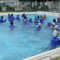 ７月４日（金）水泳学習（着衣泳）