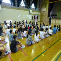 ７月１５日（火）　不審者対応避難訓練